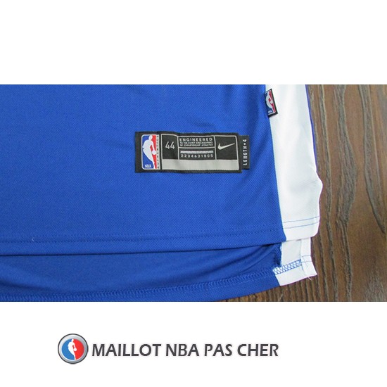 Maillot Golden State Warriors Kevin Durant 35 2017-18 Bleu